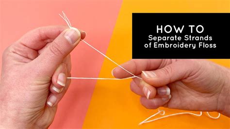 How to Separate Embroidery Floss: A Thread of Creativity and Precision in Craftsmanship